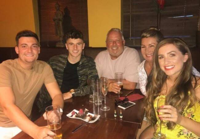 Tony Mount with his family.